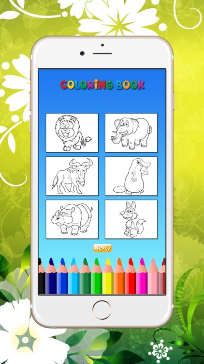 Zoo Safari Coloring Book Animal for Kids screenshot-4