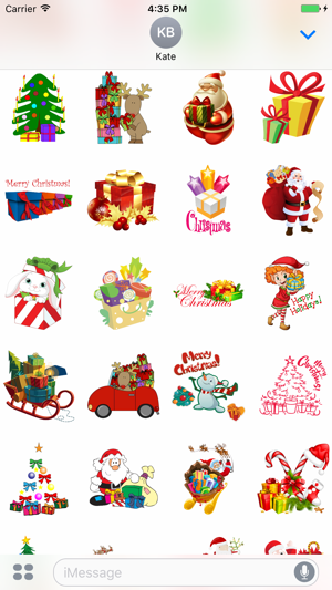 Christmas Gifts - Stickers for iMessage(圖1)-速報App