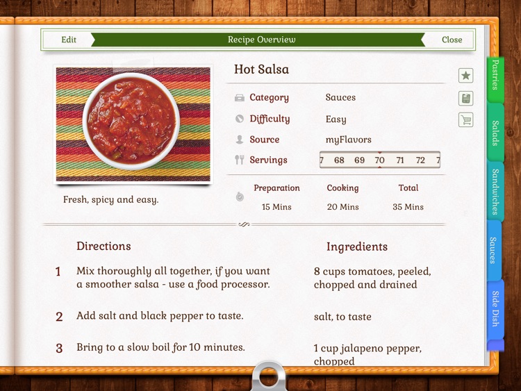 myFlavors™ Cookbook