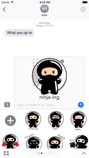 Ninja - MYOSE - Make Your Own Sticker Emoji(圖1)-速報App