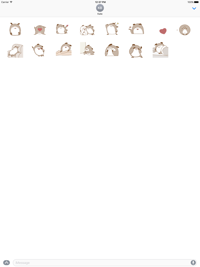 Dog Animated Sticker