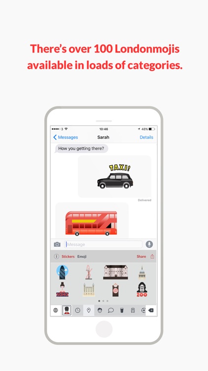Londonmoji - London emoji-stickers!