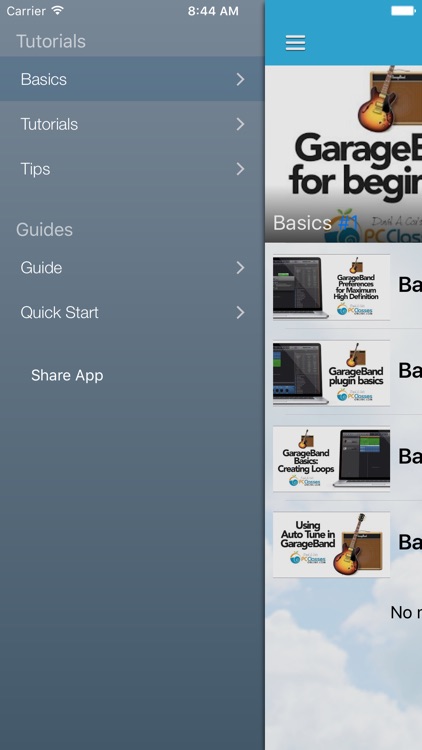 Music Hub - GarageBand Reverb Equalizer Edition