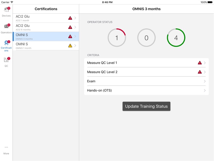 cobas® infinity POC tablet