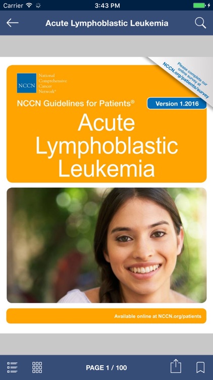 NCCN Patient Guides for Cancer