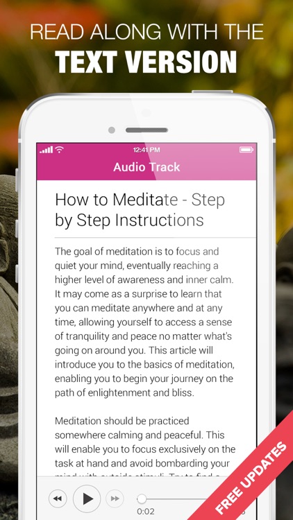 Meditation & Mindfulness Audio Courses & Workshops screenshot-4