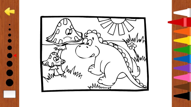 Dinosaurs Coloring Book For Kids Game Free