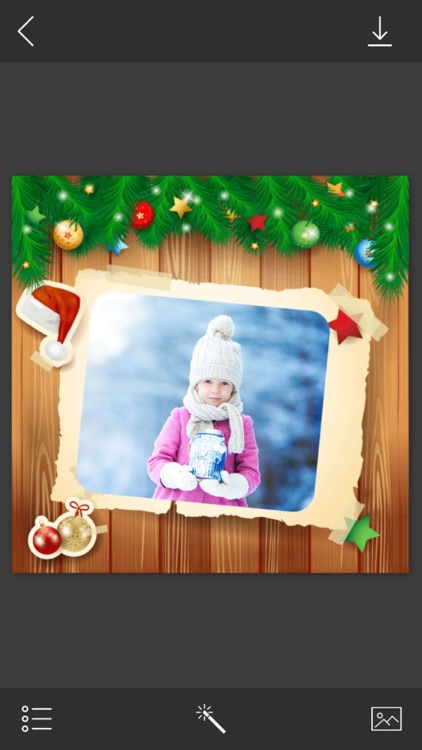 Christmas Tree Photo Frame - Picture art screenshot-3