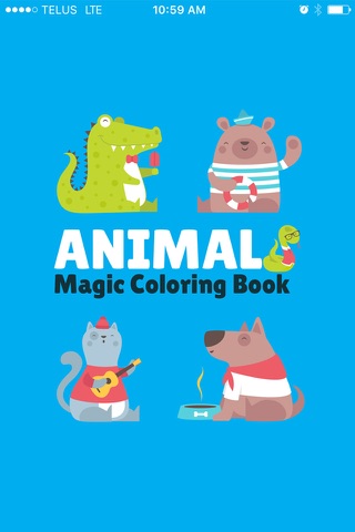 Klap Animals Magic Coloring Book screenshot 4