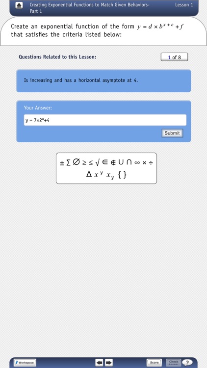 Explore Exponential Functions