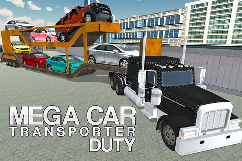 Car Transporter Truck Duty & Driving Games screenshot 2