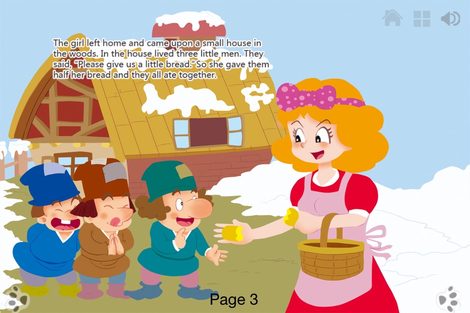 Little Men in the Wood - Fairy Tale iBigToy screenshot 3
