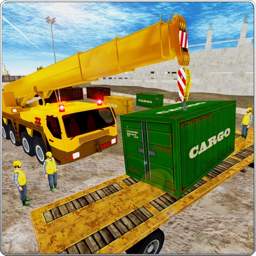 City Building Crane Simulator 3D Icon