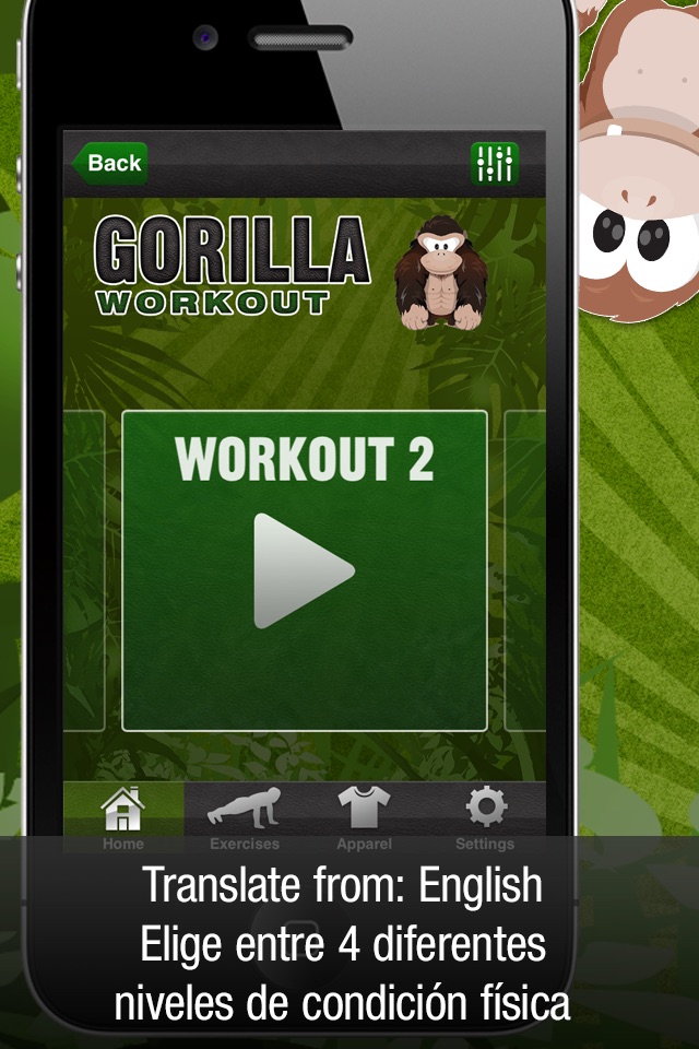 Gorilla Workout: Build Muscle screenshot 2