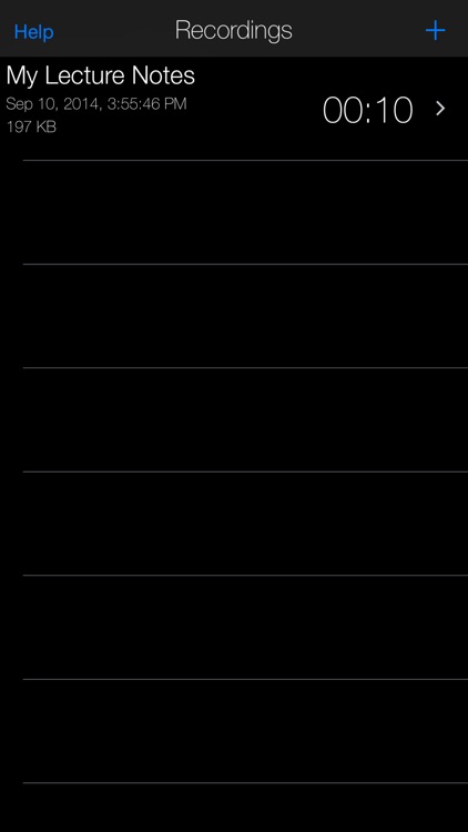 Dictaphone Voice Recorder screenshot-3