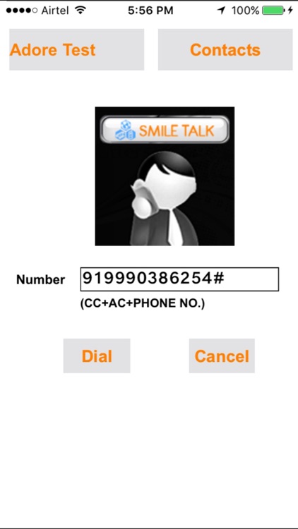 SMILE TALK Calling Card screenshot-3