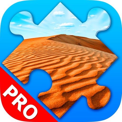 Nature Jigsaw Puzzles Games for Adults. Premium Icon