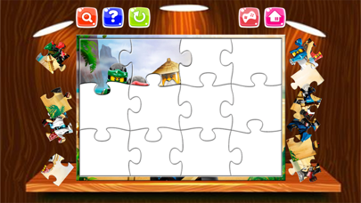 Cartoon Jigsaw Puzzle Box for Lego Ninjagoのおすすめ画像1