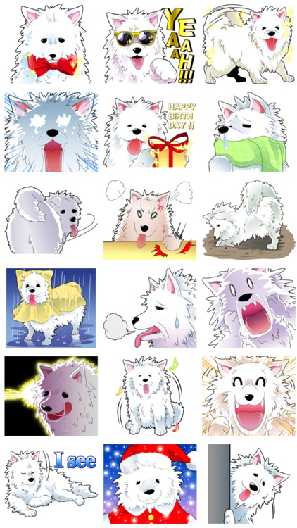 Cool Dog Stickers!