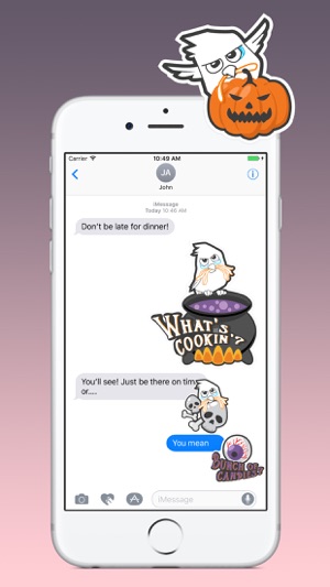 Scary Bird Halloween Stickers(圖2)-速報App