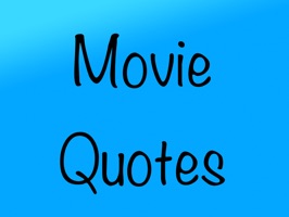 MovieQs provides simple text stickers with quotes from films