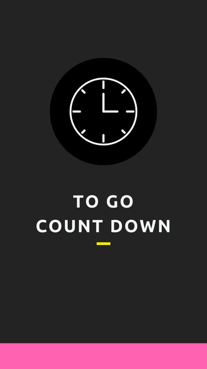 To Go - Count Down