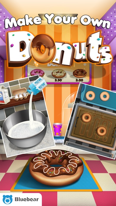 DONUT MAKER! BY BLUEBEAR 1.28 IOS GAME GIẢI TRÍ DONUT MAKER! BY BLUEBEAR 1.28 IOS