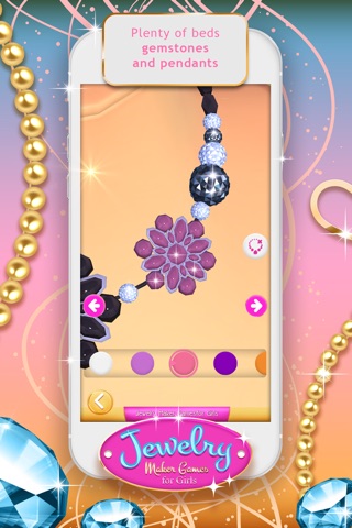 Jewelry Maker Game for Girls-Fashion Studio Design screenshot 4