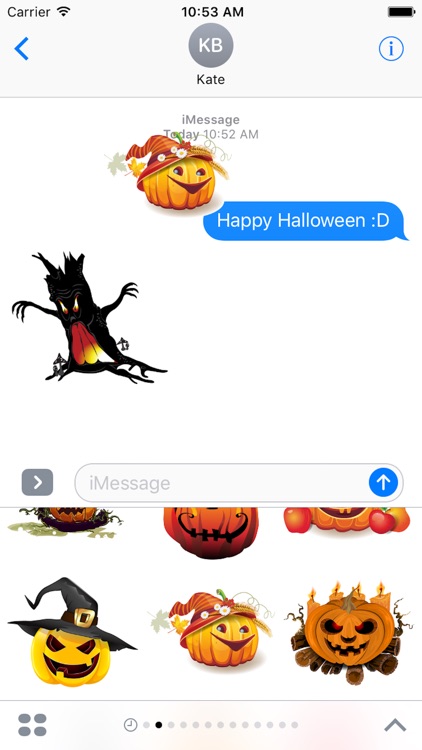 Halloween Sticker, Emoji - Fv Pack 04 screenshot-3