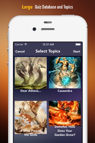 Greek Myth Trivia and Quiz: Fun Legends Test Games screenshot 2