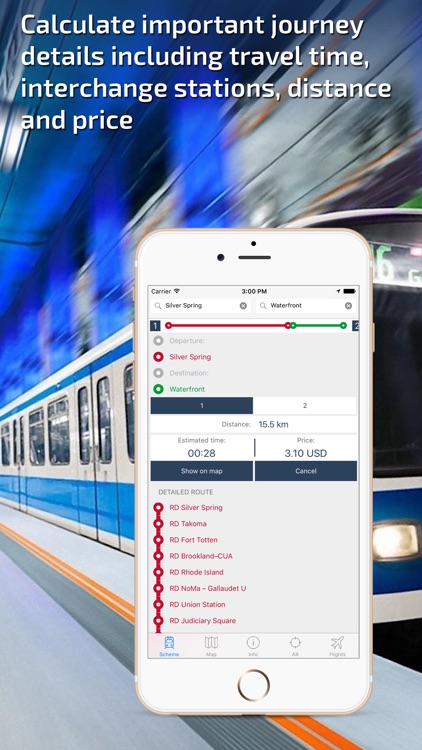 Washington DC Metro Guide and Route Planner