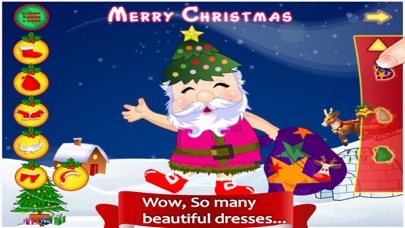 How to cancel & delete Styling Santa Dressup - Free Christmas girls games from iphone & ipad 2