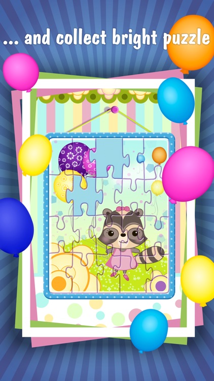 Candy Raccoon: Pop Balloons screenshot-3