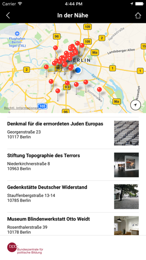 Erinnerungsorte für Opfer des Nationalsozialismus(圖2)-速報App