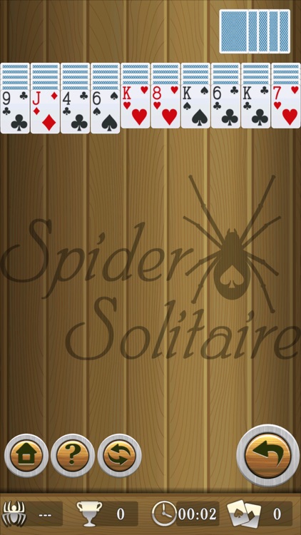 Classic Spider Solitaire Card Game