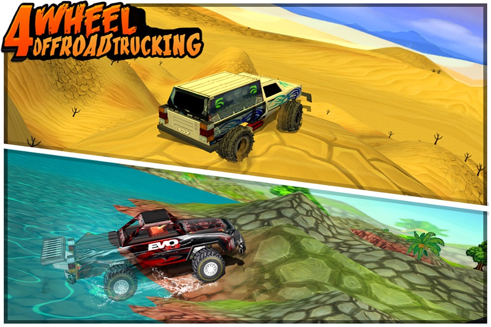 4 Wheel OffRoad Monster Truck screenshot 4