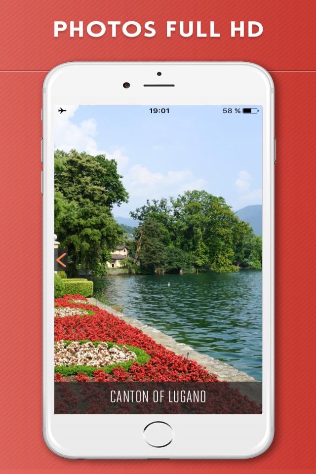 Lugano Travel Guide with Offline City Street Map screenshot 2