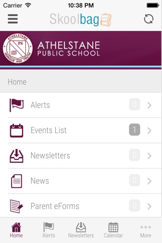 Athelstane Public School - Skoolbag screenshot 3