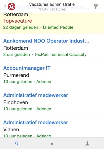 Uitzendbureau.nl vacatures screenshot 2