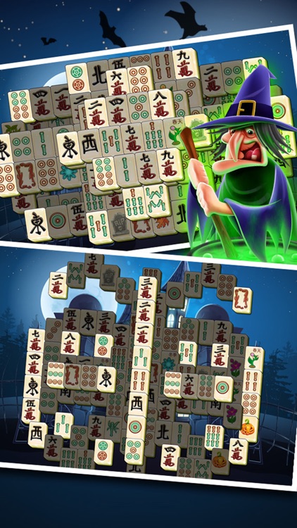 Scary Halloween Mahjong - Spooky Winter Majong Hd