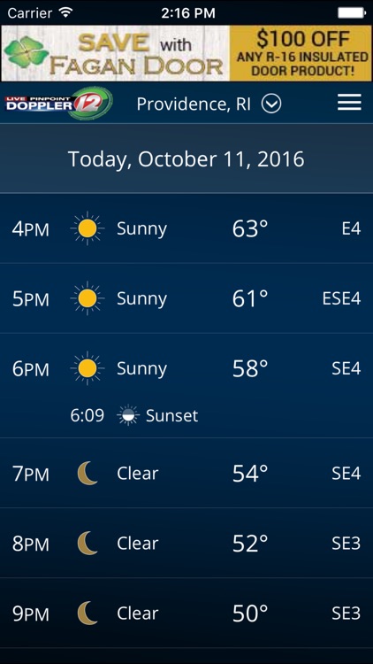 WPRI Weather - Providence Radar & Forecasts screenshot-4