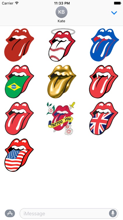 Rolling Stones Stickers screenshot-3