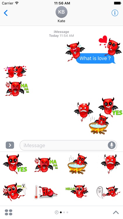 Devil Love Stickers screenshot-4
