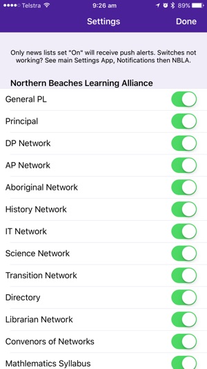 Northern Beaches Learning Alliance(圖3)-速報App