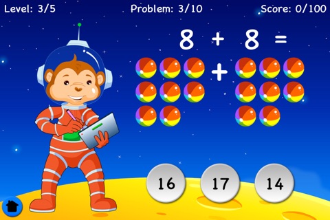 Addition For Kids (Full Version) screenshot 2