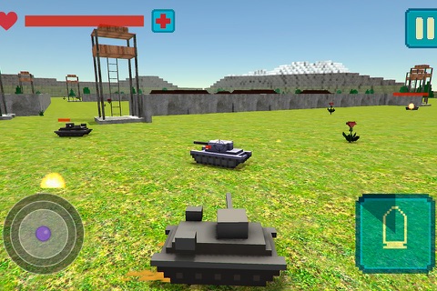 Armored Craft Tank Battle 3D screenshot 3