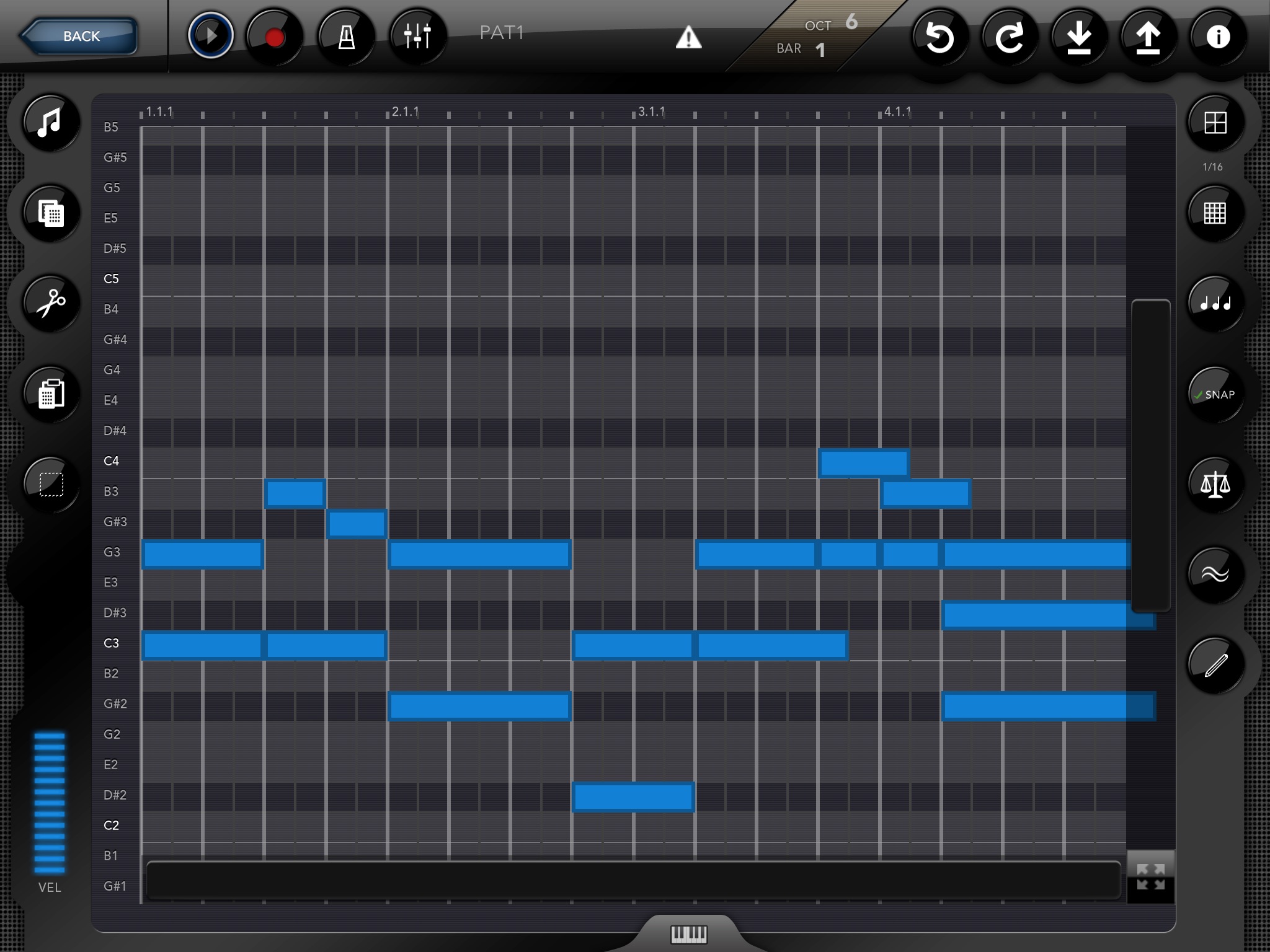 Genome MIDI Sequencer screenshot 2