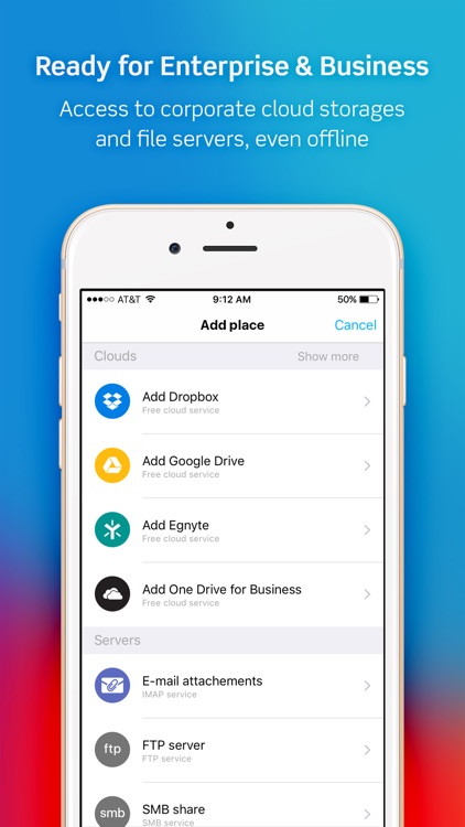 TOPDOX Documents - Office & Business File Manager