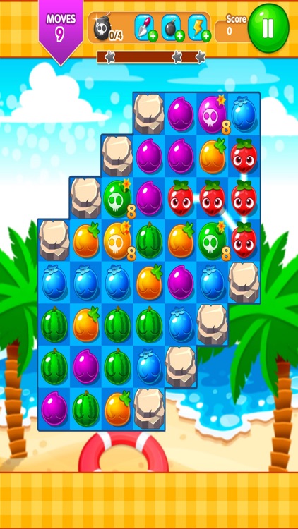 Fruit Link: Blast Mania Game In Farm World 4 Kids