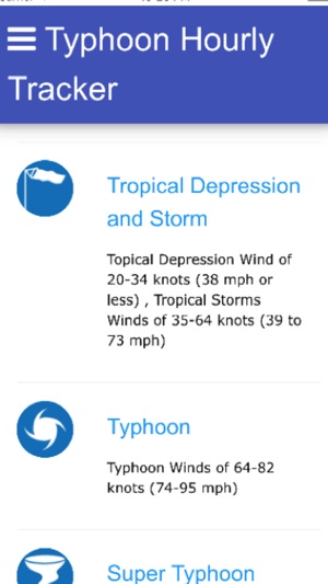 Hourly Typhoon Tracker(圖4)-速報App